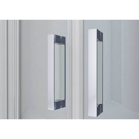 Душевое ограждение Vincea Rapid 80-90x80-90 см VSS-3R80/90CL, хром/прозрачное - фото 8