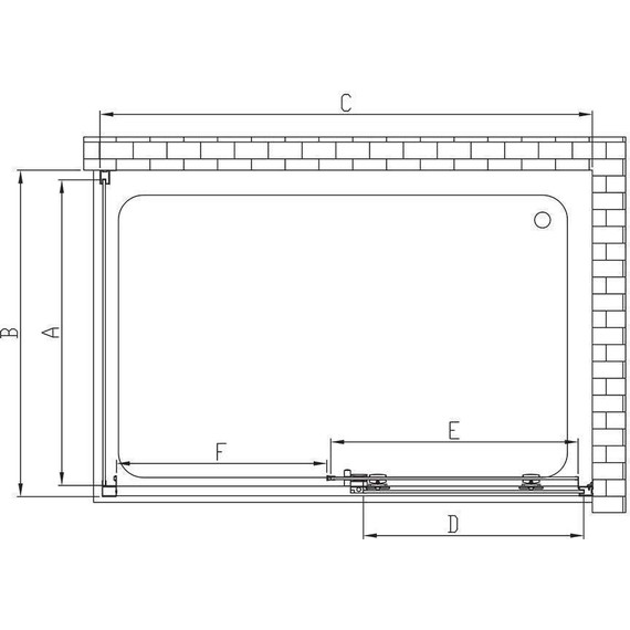 Душевое ограждение Vincea Soft 160х80 см VSR-3SO8016CL, хром/прозрачное - фото 6