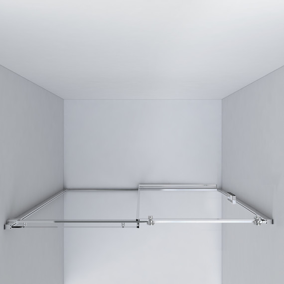 Душевая дверь Vincea Como 120 см VPS-1C120CL (стекло 8 мм), хром/прозрачное - фото 4