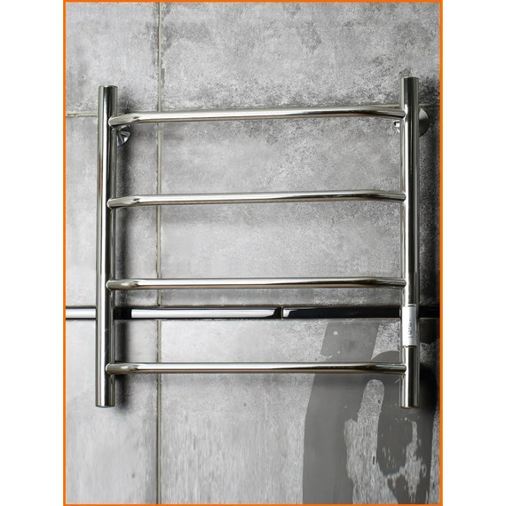 Полотенцесушитель электрический Тругор Пэк сп 6 П4 400х600 мм (возможность скрытого подключения) 00-00031616 - фото 4