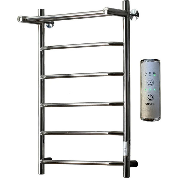 Полотенцесушитель электрический Тругор Пэк сп 6 с полкой П6 500х800 мм (возможность скрытого подключения) 00-00031641 - фото 2