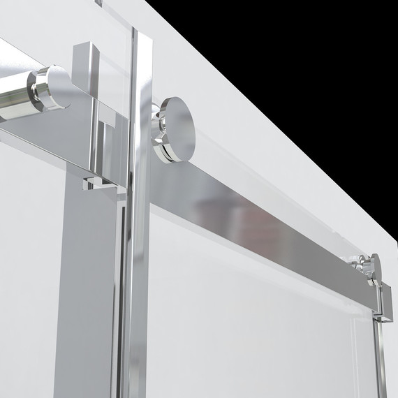 Душевое ограждение Vincea Como 150x90 см VSR-1C9015CL (стекло 8 мм), хром/прозрачное - фото 4