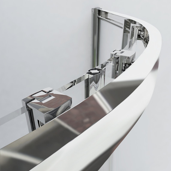 Душевое ограждение Vincea Garda 90x90 см VSQ-1G900CH, хром/шиншилла - фото 6