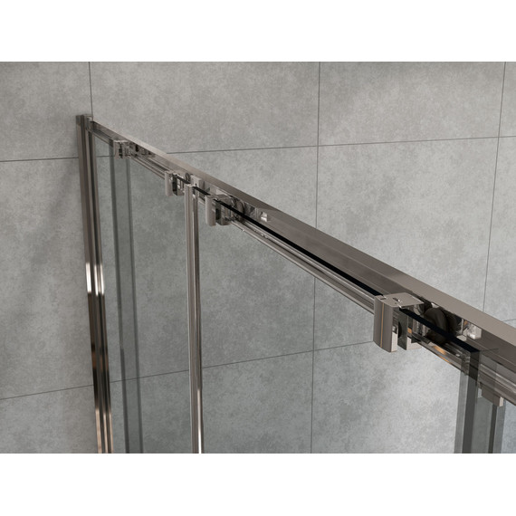 Душевое ограждение Vincea Garda 170x80 см VSR-1G28017CH, хром/шиншилла - фото 2