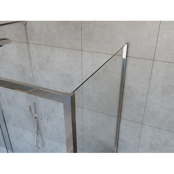 Душевое ограждение Vincea Garda 170x90 см VSR-1G29017CH, хром/шиншилла - фото 4