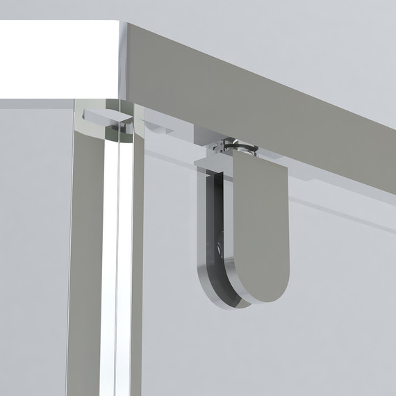 Душевое ограждение Vincea Stresa 90x90 см VSP-1S900CH, хром/шиншилла - фото 6