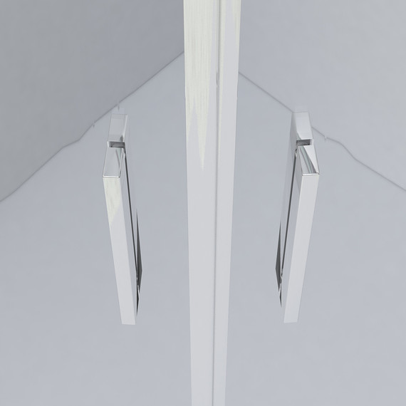 Душевое ограждение Vincea Garda 120x110 см VSS-1G1112CLB, черный/прозрачное - фото 4