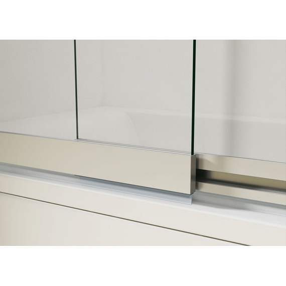 Шторка для ванны Vincea 100 см VSB-1E100CL, хром/прозрачное - фото 5