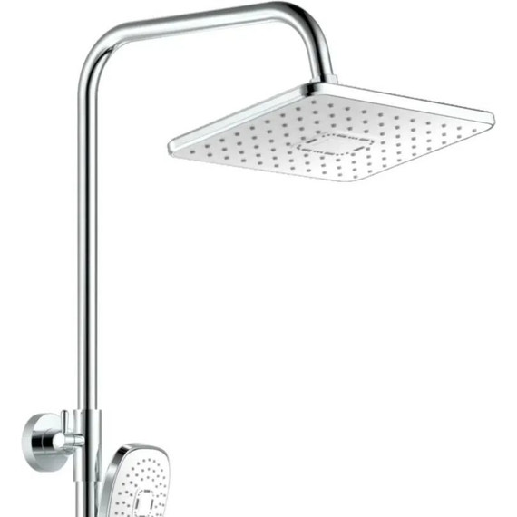 Душевая стойка Haiba HB23505-8, белый/хром - фото 5