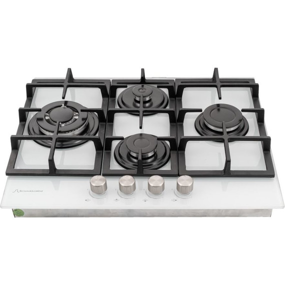 Газовая варочная поверхность Schaub Lorenz SLK GL6531 (белое стекло) - фото 3