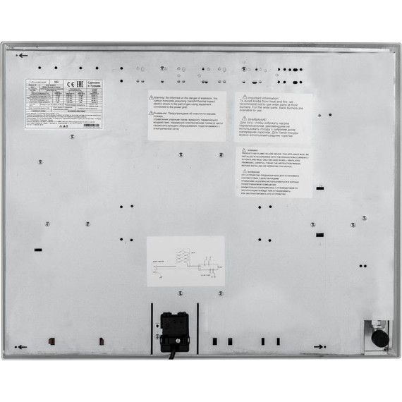 Газовая варочная поверхность Schaub Lorenz SLK GL6531 (белое стекло) - фото 7