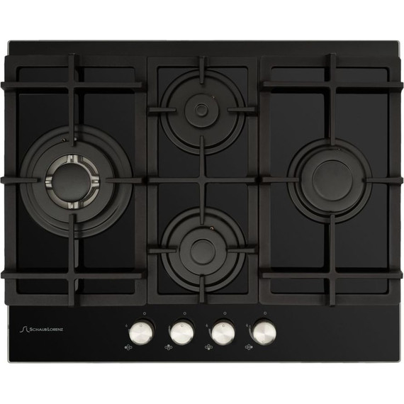Газовая варочная поверхность Schaub Lorenz SLK GY6531 (чёрное стекло) - фото 