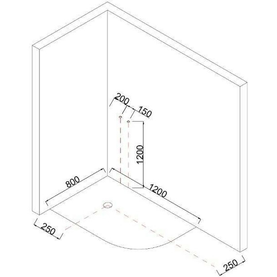 Душевая кабина Taliente 120x80 см TA-12080GL, хром/тонированное - фото 5