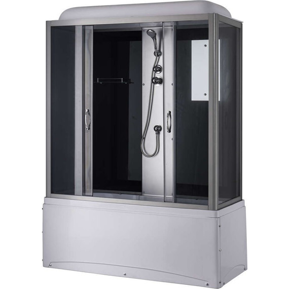 Душевая кабина Taliente 150x70 см TA-15070G, хром/тонированное - фото 2