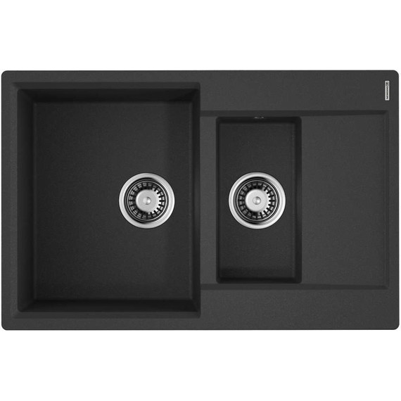 Кухонная мойка Omoikiri Daisen 78-2-BL 4993334, чёрный, Цвет производителя: чёрный - фото 