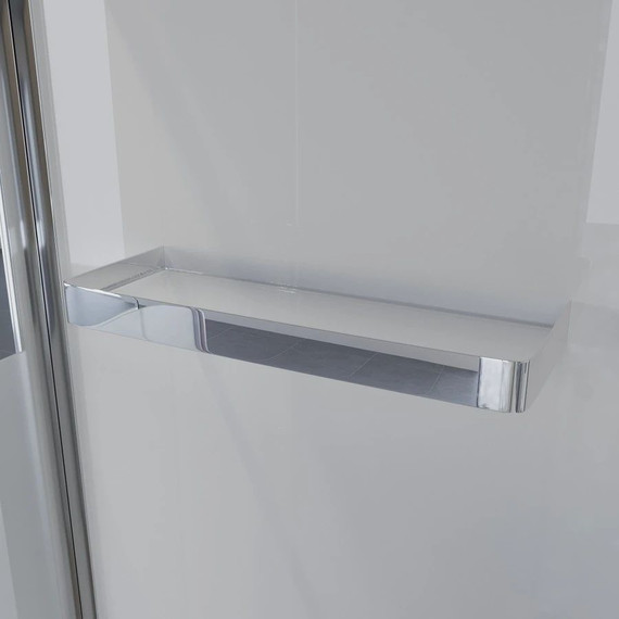 Гидробокс Niagara Ultra NG-310-01L 120x80 см, хром/прозрачное/матовое (безсиликоновая сборка) - фото 4