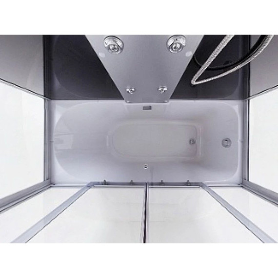 Гидробокс Niagara Ultra NG-5150-01 150x70 см, хром/тонированное - фото 5