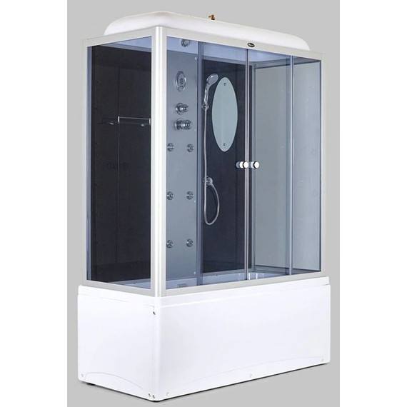 Гидробокс Niagara Ultra NG-5150-01 150x70 см, хром/тонированное - фото 2