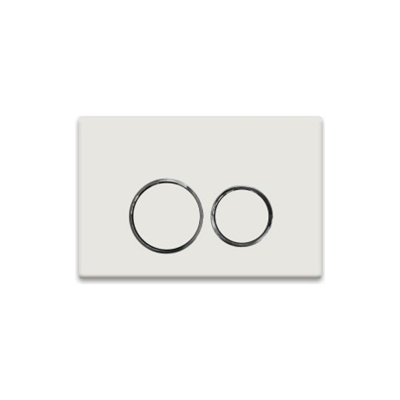 Кнопка смыва CeramaLux DC-014, белый - фото 