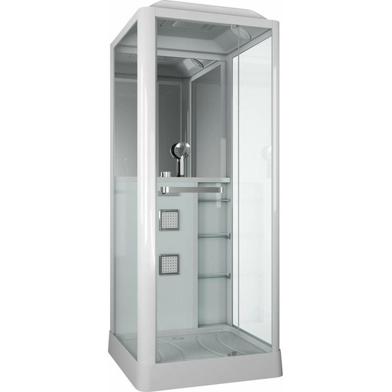 Гидробокс Grossman 90x90 см GR121, белый/прозрачное - фото 