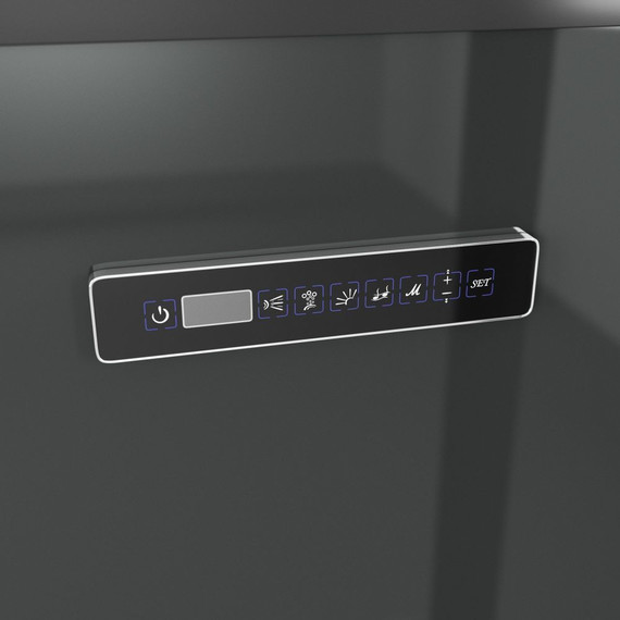 Гидробокс Grossman 90x90 см GR221, чёрный/прозрачное - фото 7