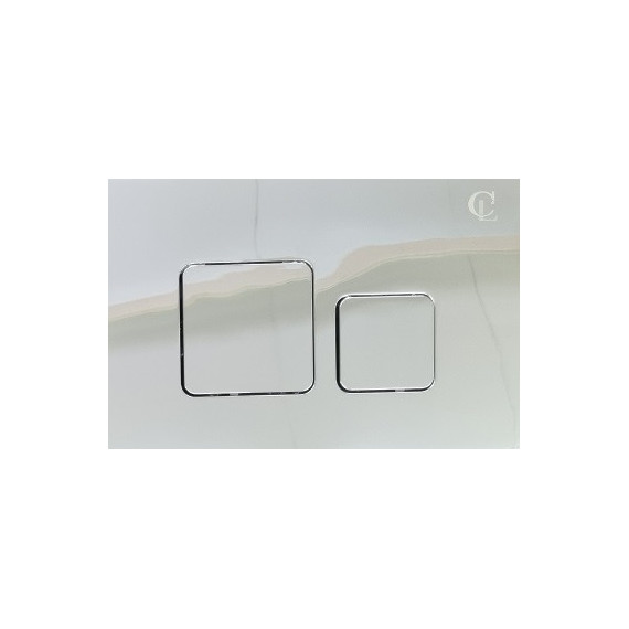 Кнопка смыва CeramaLux KC-015, хром - фото 