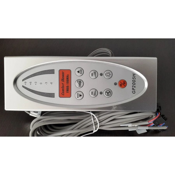 Гидробокс Niagara Ultra NG-1901-01 90x90 см, черный/тонированное (безсиликоновая сборка) - фото 6