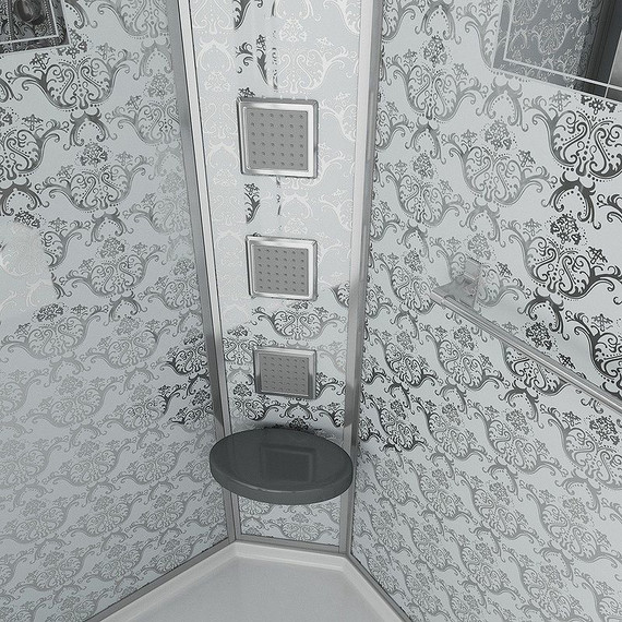 Гидробокс Niagara Luxe NG-7711WL 120x90 см, серебро/прозрачное - фото 4