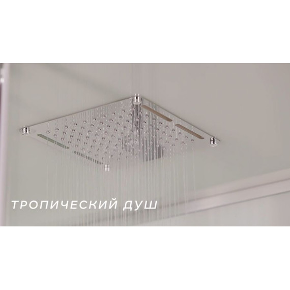 Душевая кабина Niagara Premium NG-6002-01D 100x100 см, хром/прозрачное (безсиликоновая сборка) - фото 3