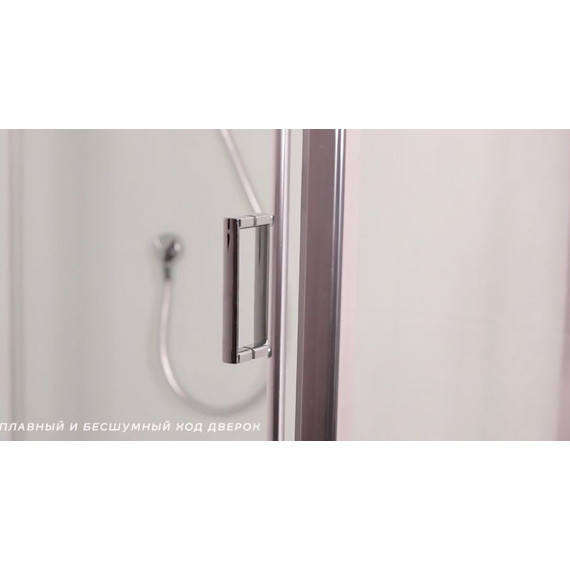 Душевая кабина Niagara Premium NG-6002-01 100x100 см, хром/прозрачное (безсиликоновая сборка) - фото 6