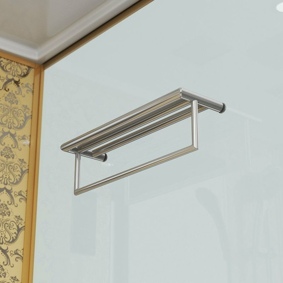 Гидробокс Niagara Luxe NG-7714G 100x90 см, золото/прозрачное - фото 4