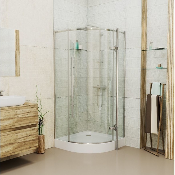 Душевое ограждение Grossman Style 90x90 см GR-5090, хром/прозрачное - фото 2