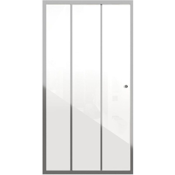 Душевая дверь Grossman Falcon 110 см GR-D110Fa, хром/прозрачное - фото 2