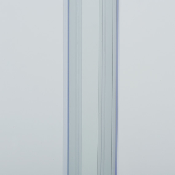 Душевая дверь WasserKraft Vils 100 см 56R12 (стекло 6/8 мм), хром/прозрачное - фото 6