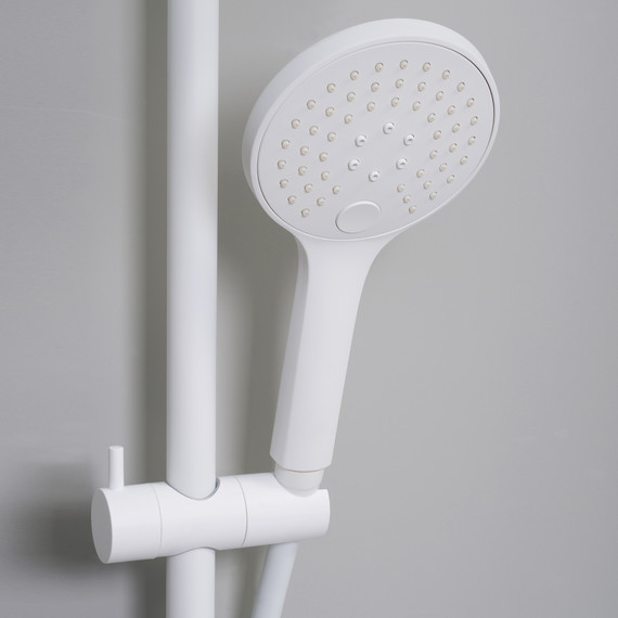 Душевая стойка WasserKraft A185.161.155.WM, белый - фото 3