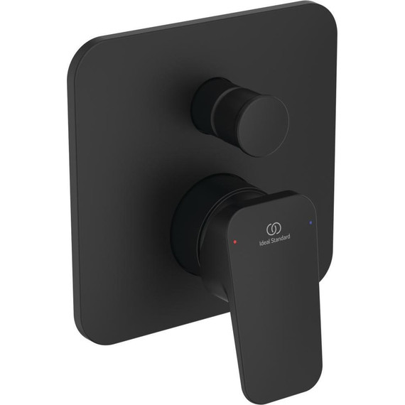 Смеситель для ванны Ideal Standard Ceraplan BD259XG, черный матовый - фото 
