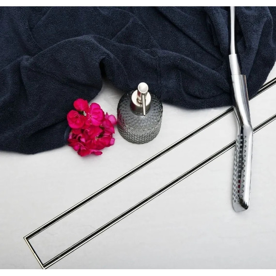 Трап Veconi N Klasik/Floor 85 см V850KN, хром глянцевый, Цвет производителя: хром глянцевый, Размер трапа: 850 - фото 4