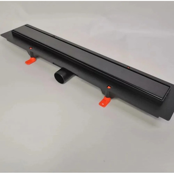 Трап Veconi Klasik/Floor Black 85 см V850KB, черный матовый (под плитку), Цвет производителя: чёрный матовый, Размер трапа: 850 - фото 3