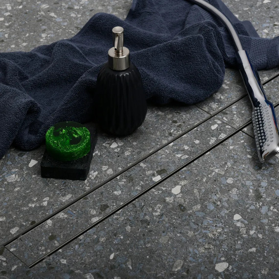 Трап Veconi Klasik/Floor 45 см V450K, хром глянцевый (под плитку) - фото 2