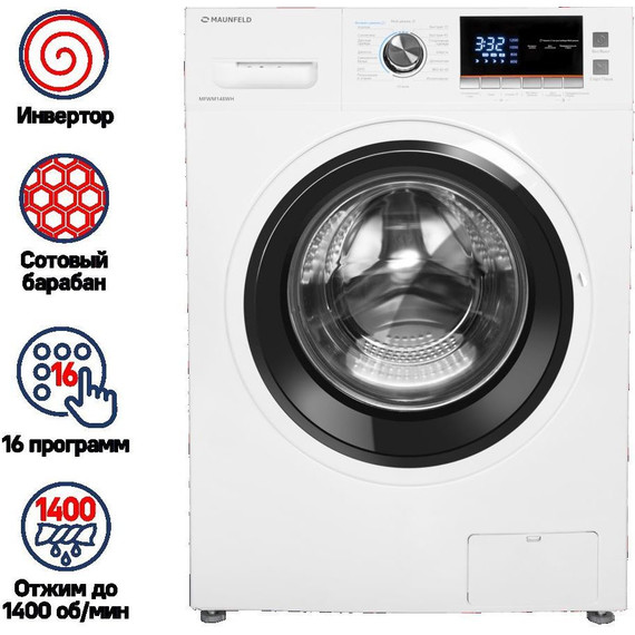 Стиральная машина Maunfeld MFWM148WH - фото 2