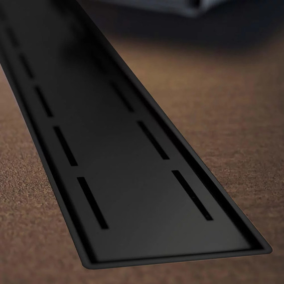 Трап Veconi Line Black 65 см V650LB, черный матовый, Цвет производителя: чёрный матовый, Размер трапа: 650 - фото 