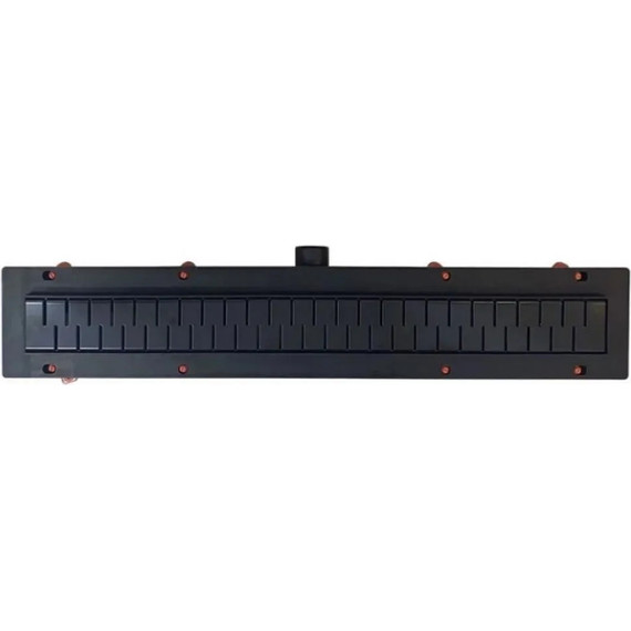 Трап Veconi Medium Black 65 см V650MB, черный матовый, Цвет производителя: чёрный матовый, Размер трапа: 650 - фото 2