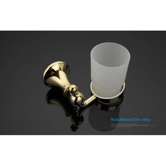 Стакан для зубных щеток Gappo G1406, цвет золото - фото 4