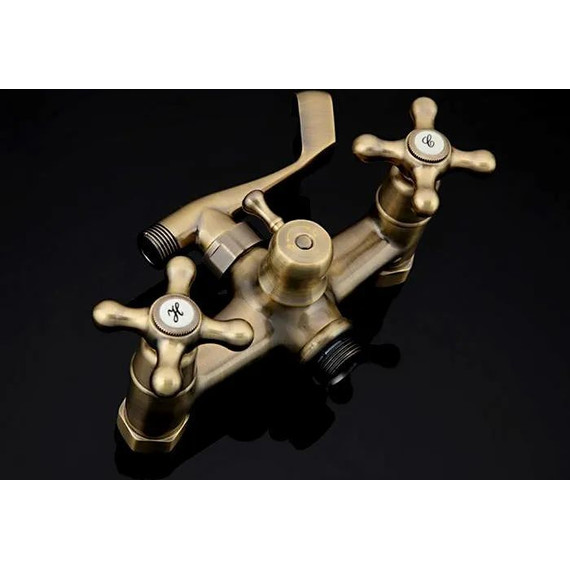 Смеситель для ванны с душевым гарнитуром Gappo G2263-4, бронза - фото 5