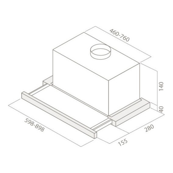 Вытяжка ELICA ELITE 14 LUX BL/A/60 - фото 3