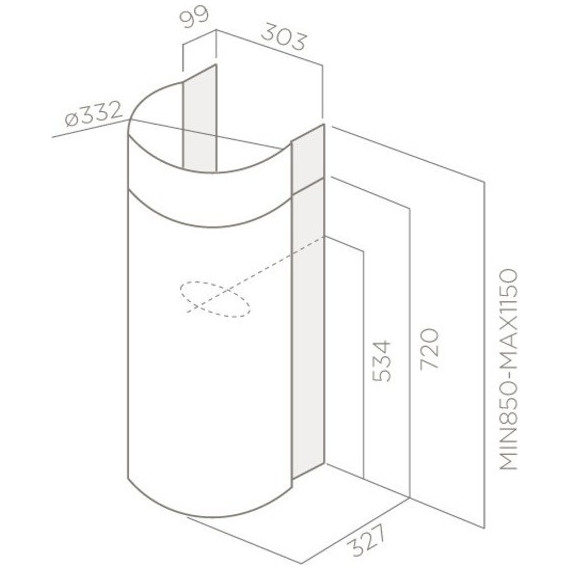 Вытяжка ELICA STONE IX/A/33 - фото 4