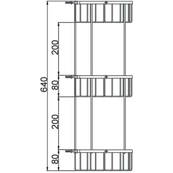 Полка угловая Gappo G334-3 - фото 3