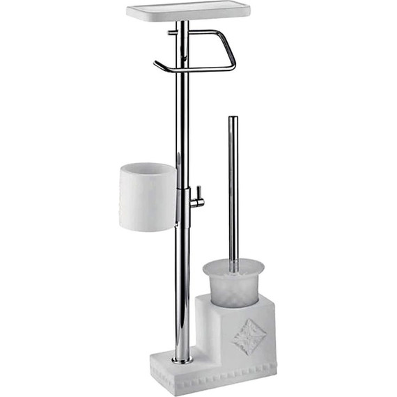 Стойка с держателем и ёршиком Gappo G902-1 - фото 