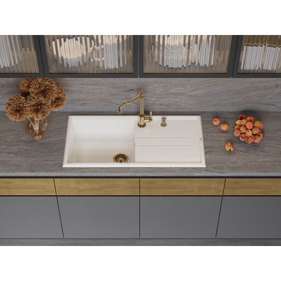 Смеситель для кухни Omoikiri Toshima AB 4994324, античная латунь - фото 3