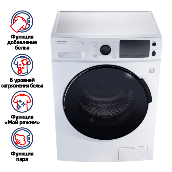 Стиральная машина Maunfeld MFWM149WH - фото 3